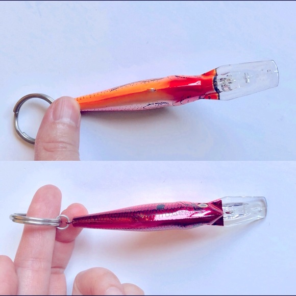 3/$15 NEW Fishing Lure Tackle Keychain Jigging Rattle UNISEX, 1 Keychain NWOT - Picture 3 of 11